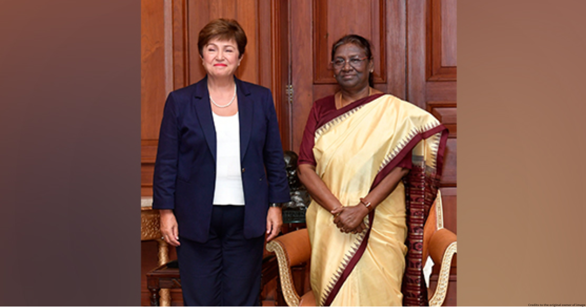 President Murmu meets IMF chief, exudes confidence in India's G-20 presidency